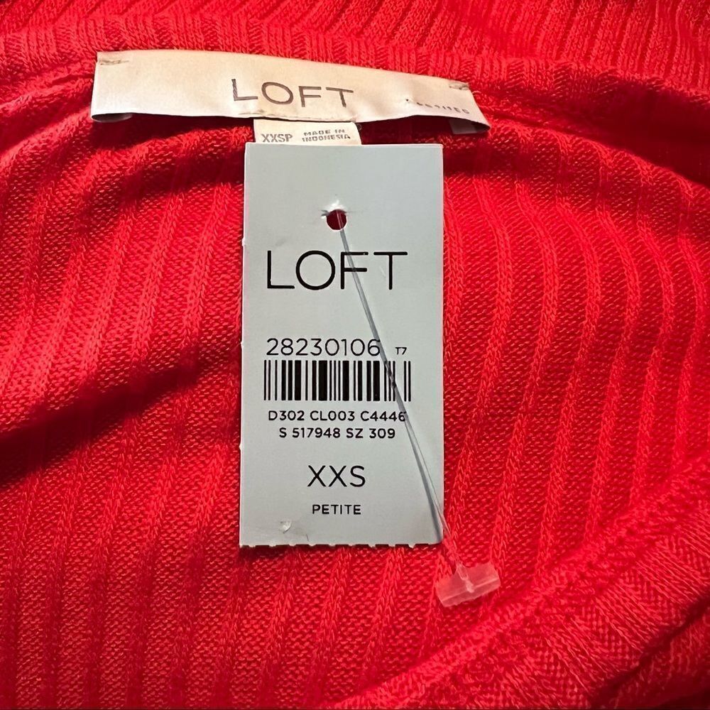 ‎NWT! Loft long sleeve knit top - Picture 6 of 10